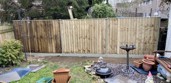 Square Top HD Featheredge Panel - Image 2