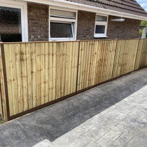 Square Top HD Featheredge Panel