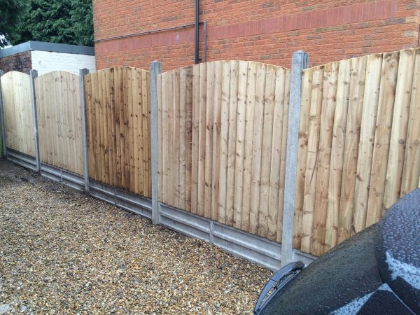 Arched Featheredge Panel