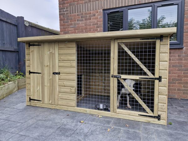 Dog Kennel & Run