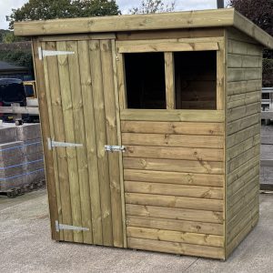 6ft x 4ft Pent Shed