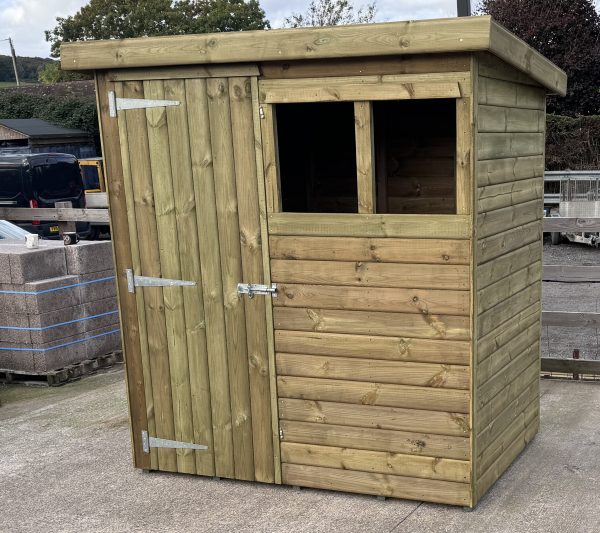 6ft x 4ft Pent Shed