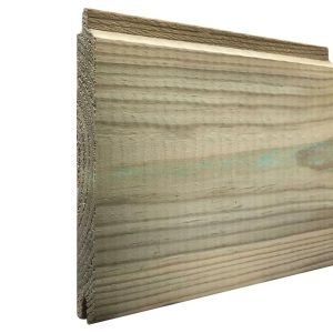 125mm x 16mm PTGV Matchboard Cladding Treated