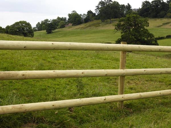 100mm Half Round ​Rails 3.66m (12ft)