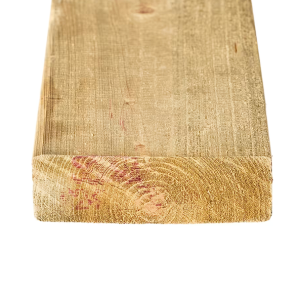 Graded carcassing timber C16/C24 – kiln-dried, pressure treated, regularised structural timber with eased edges for indoor and outdoor construction projects.