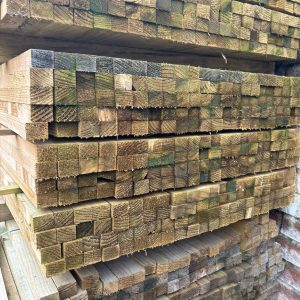 “50x38mm treated sawn timber in 4.8m lengths – durable pressure treated timber for fencing, framing, and general construction”